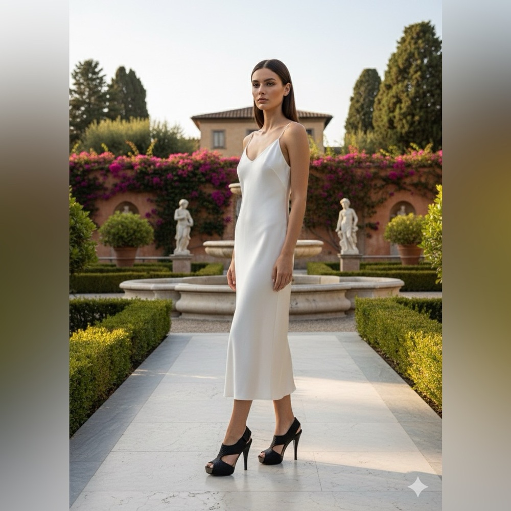Pedro Garcia Black and White Peep-Toe Heels